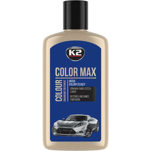 Koloryzujący wosk nabłyszczający - K2 Color Max 250ml Niebieski