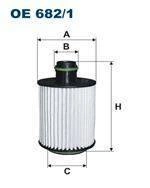 Filtr oleju Filtron OE 682/1
