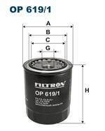 Filtr oleju Filtron OP 619/1