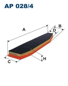 Filtr powietrza Filtron AP 028/4