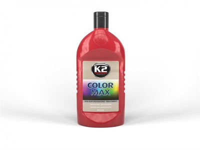 Koloryzujący wosk nabłyszczający - K2 Color Max 500ml Czerwony