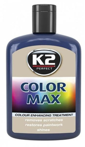 Koloryzujący wosk nabłyszczający - K2 Color Max 200 Ml Granatowy