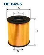 Filtr oleju Filtron OE 649/5