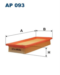 Filtr powietrza Filtron AP 093