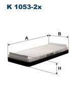 Filtr kabinowy Filtron K 1053-2X