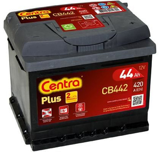 Akumulator 44Ah 420A Centra Plus CB442 P+