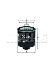 Filtr oleju Knecht OC 314