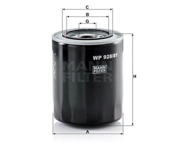 Filtr oleju Mann WP 928/81