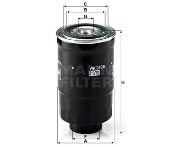 Filtr paliwa Mann WK 940/6