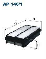 Filtr powietrza Filtron AP 146/1