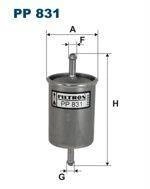 Filtr paliwa Filtron PP 831