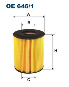 Filtr oleju Filtron OE 646/1