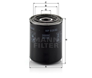 Filtr oleju Mann WP 928/82