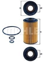 Filtr oleju Knecht OX 153/7D2