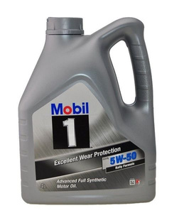 Mobil 1 Peak Life 5W-50 (Excellent Wear Protection) 4L