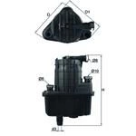 Filtr paliwa Knecht KL 469