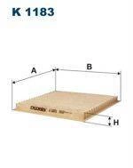 Filtr kabinowy Filtron K 1183