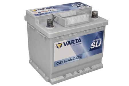 Akumulator Varta Blue Dynamic 52Ah 470A 552400047 P+ C22