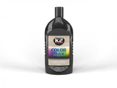 Koloryzujący wosk nabłyszczający - K2 Color Max 500ml Czarny