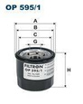 Filtr oleju Filtron OP 595/1