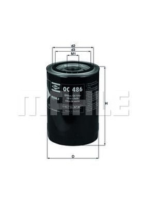 Filtr oleju Knecht OC 486