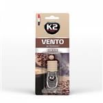 Zapach samochodowy w formie zawieszki - K2 Vento Kawa 8ml