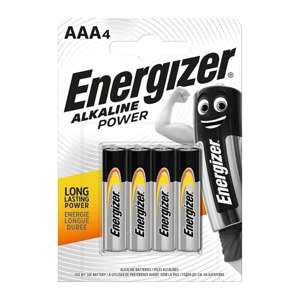Baterie Energizer Alkaline Power AAA LR6 (4 szt.)
