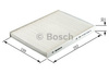 Filtr kabinowy Bosch 1 987 432 040
